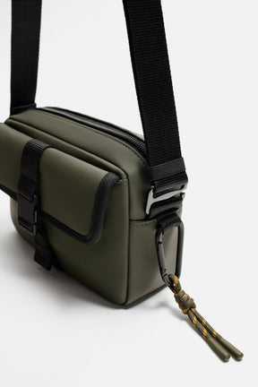 RUBBERISED CROSSBODY BAG - Image 5