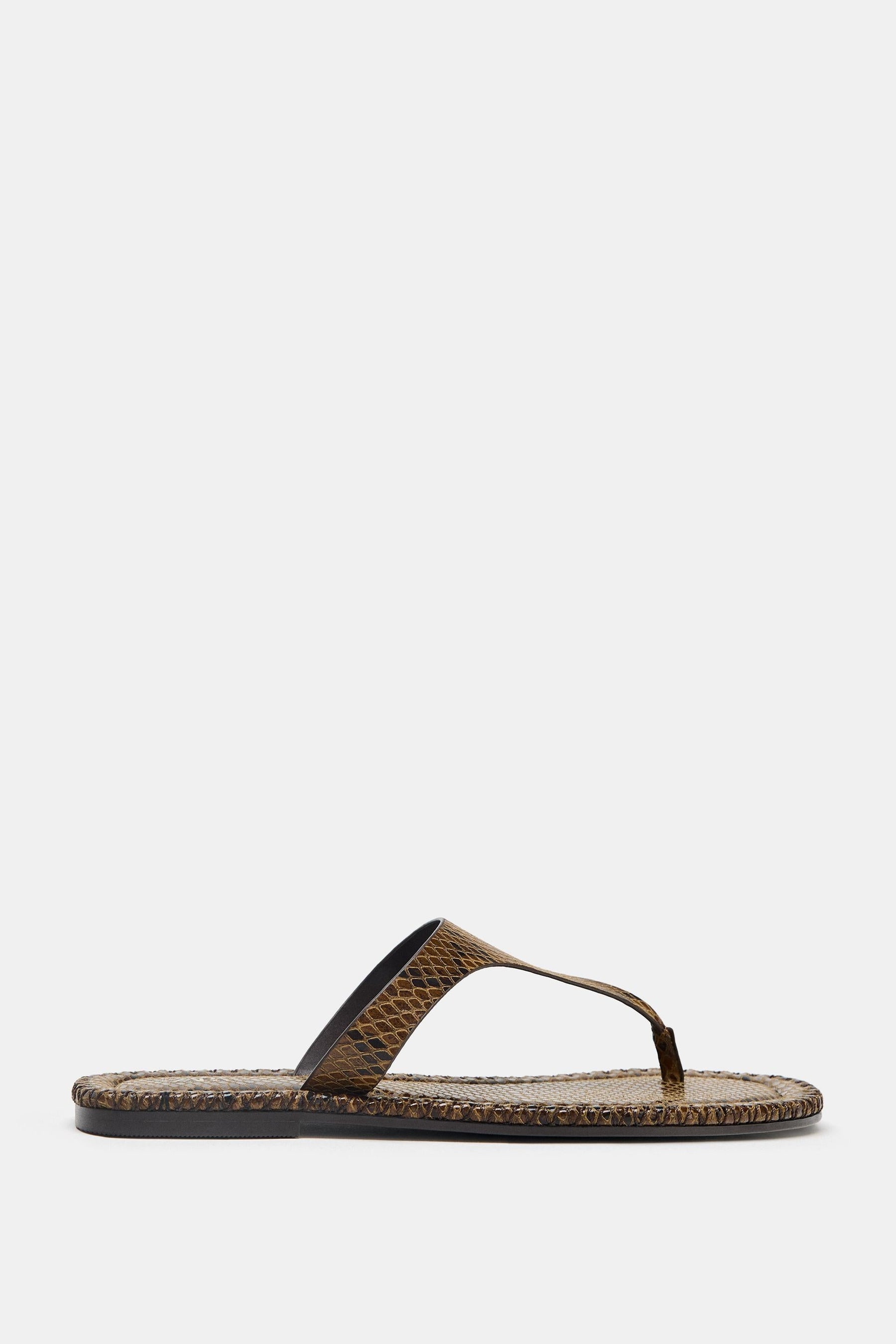 Animal Print Sandals