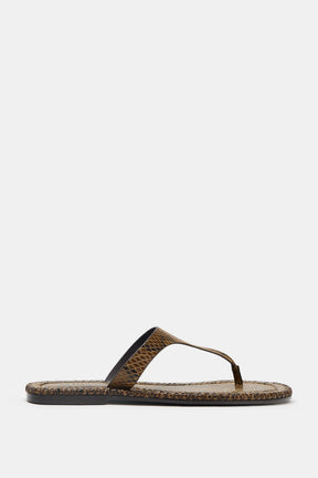 Animal Print Sandals