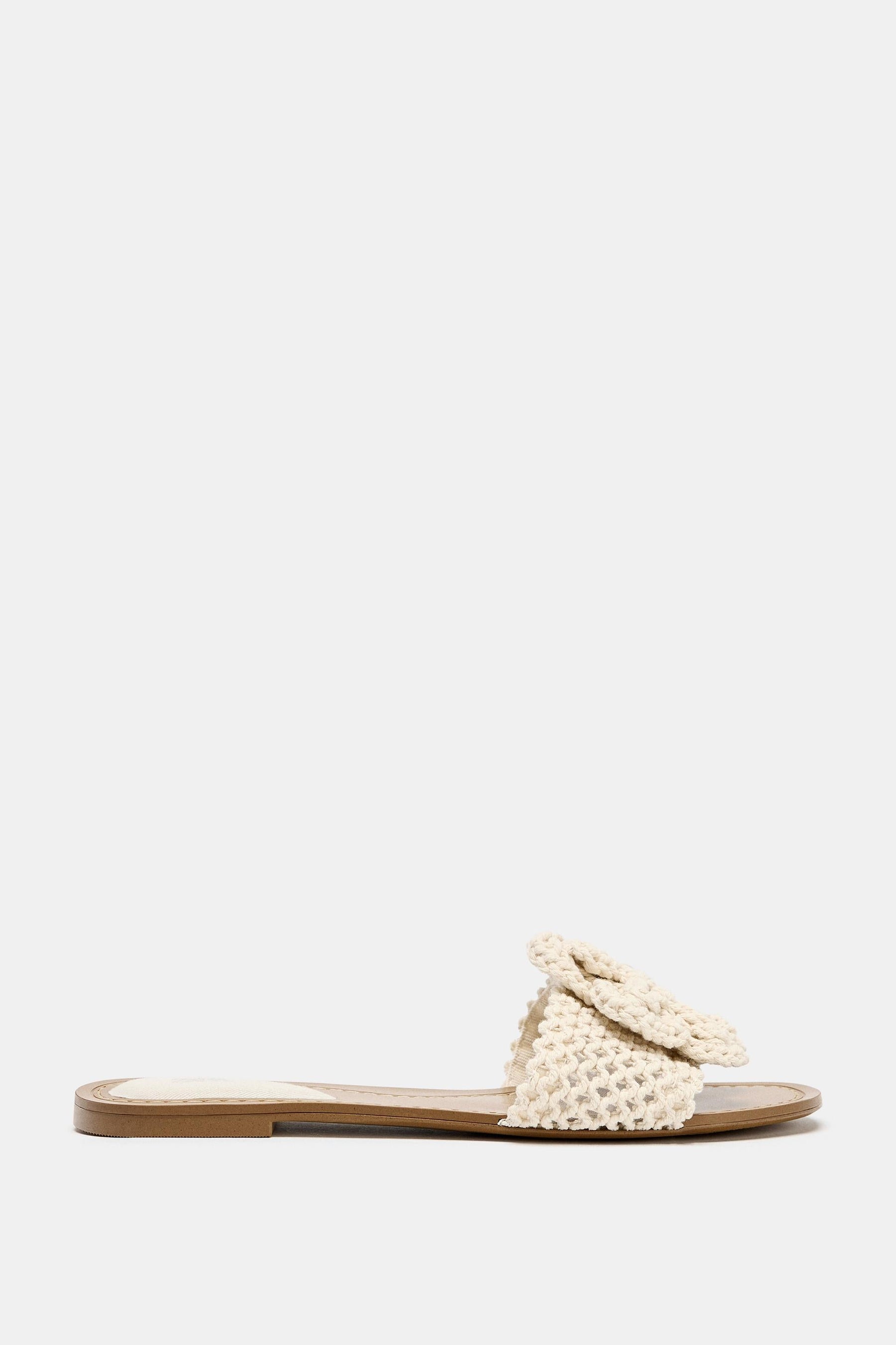 Crochet Bow Sandals