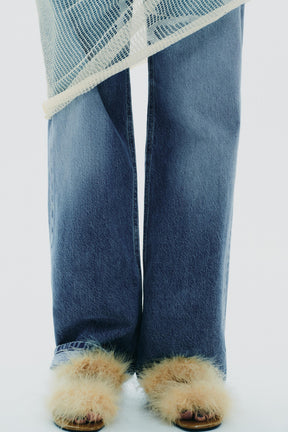FEATHER SANDALS