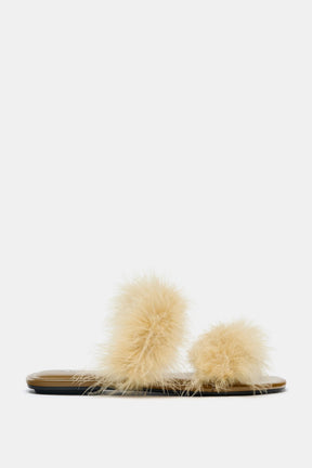FEATHER SANDALS
