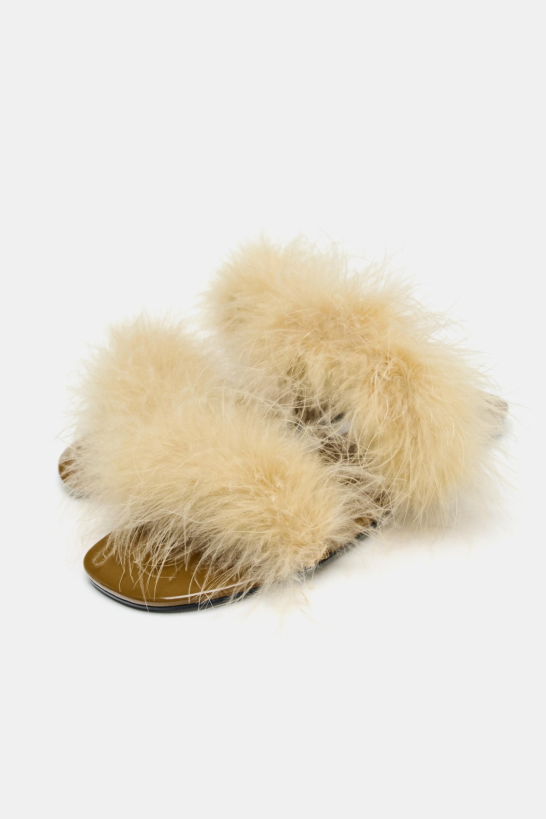 FEATHER SANDALS