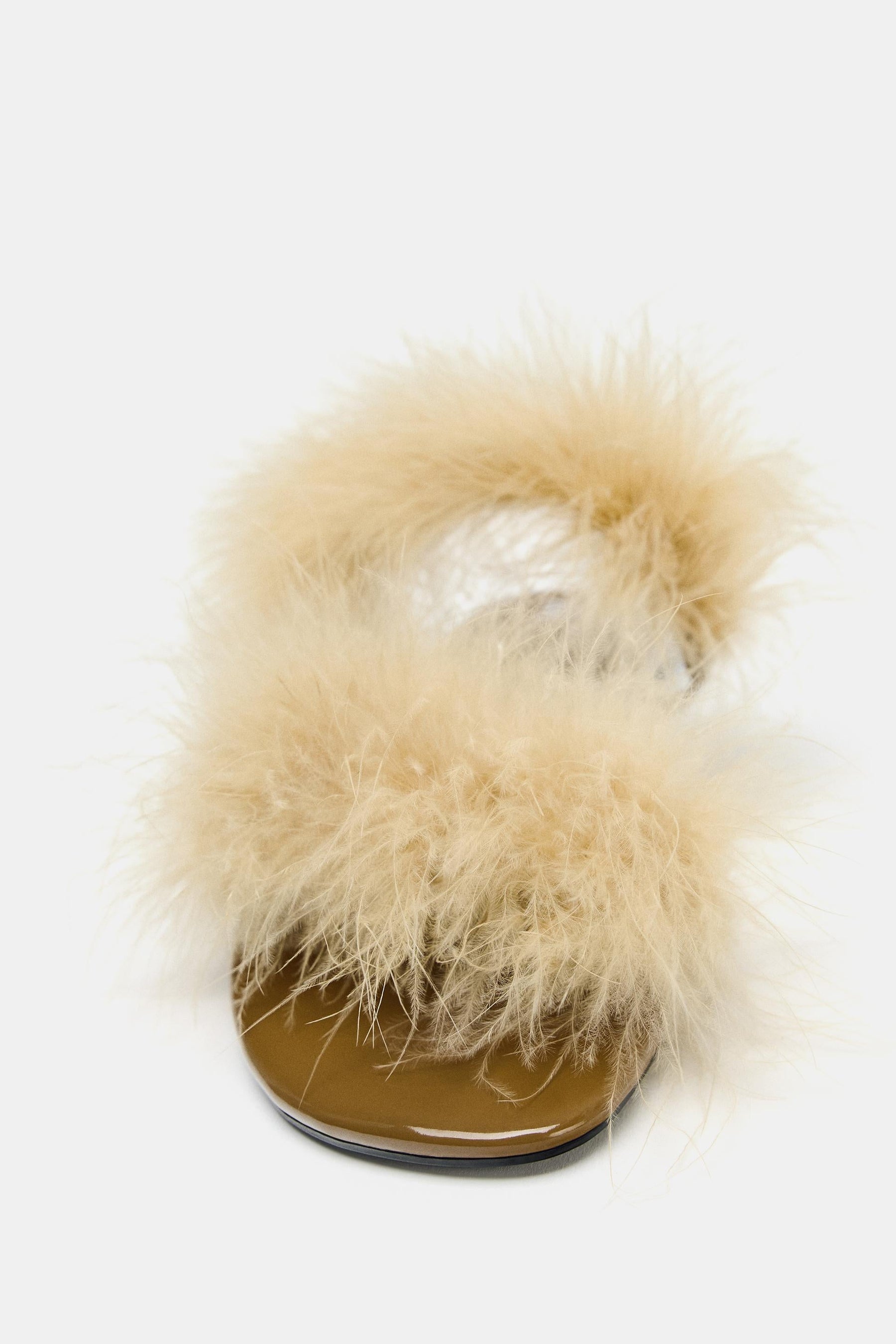 FEATHER SANDALS