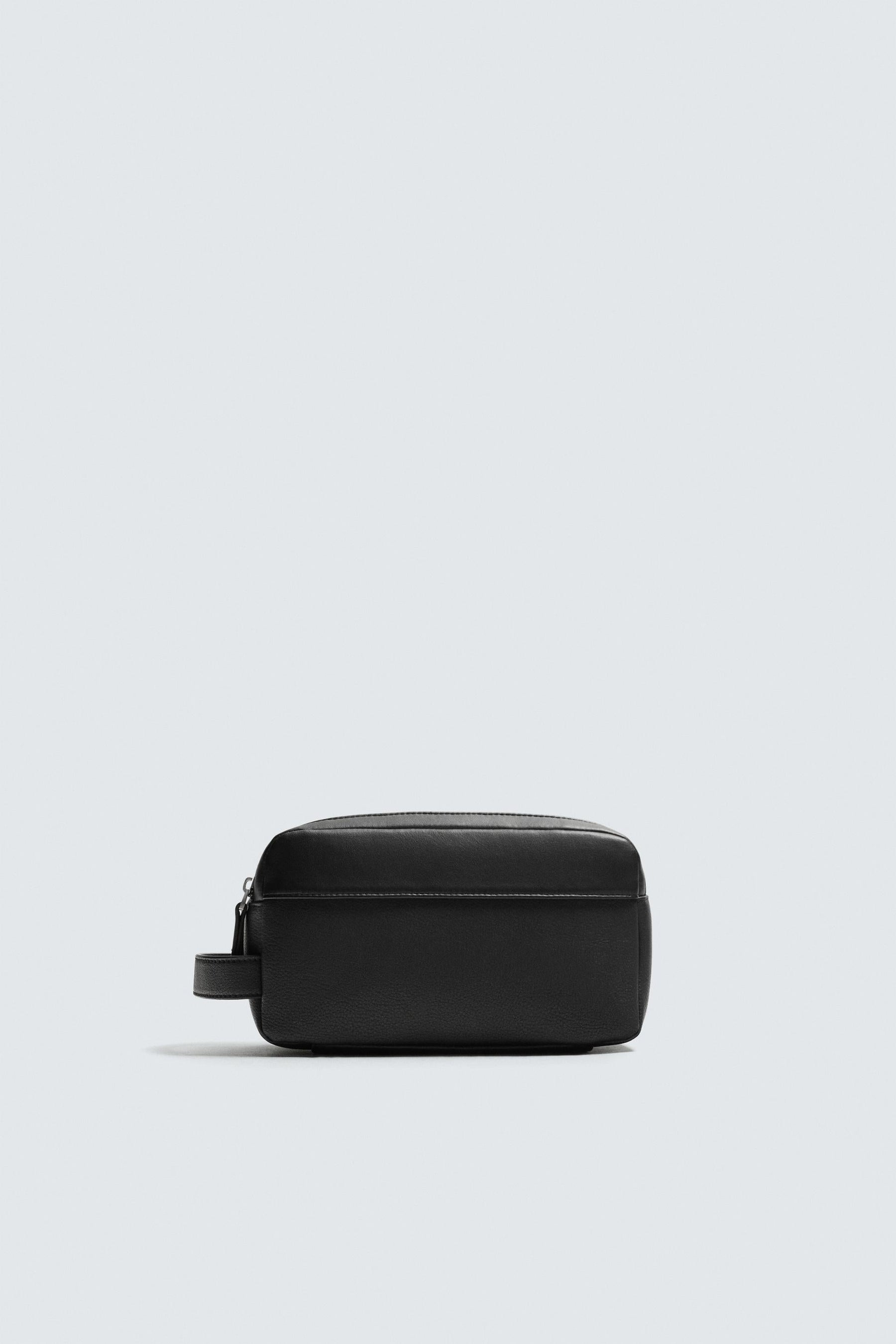 TEXTURED TOILETRY BAG - Image 1