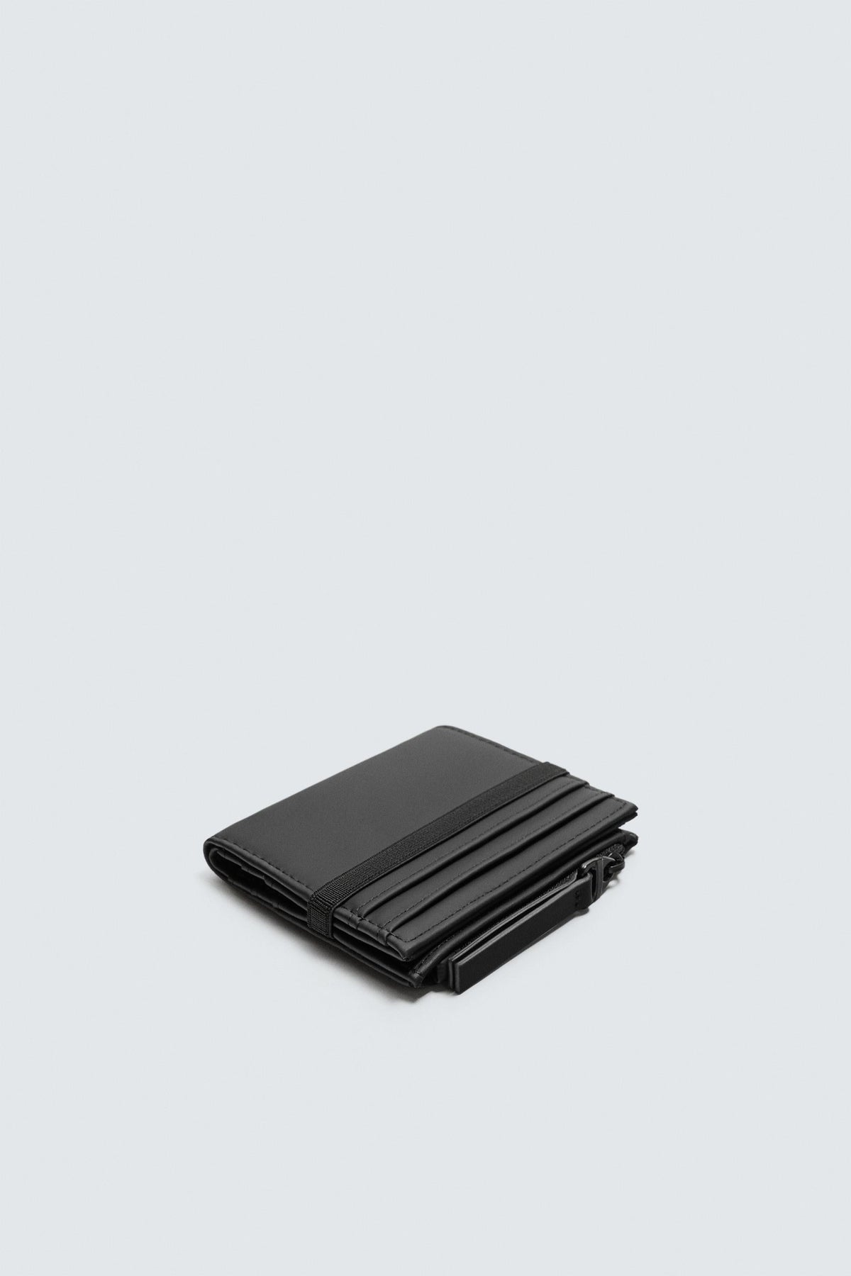 RUBBERISED WALLET WITH COIN PURSE