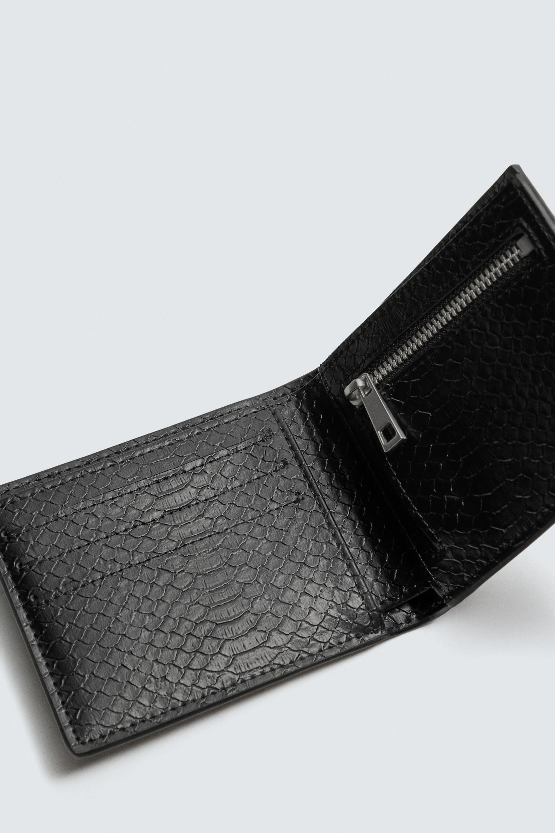 CROCODILE EMBOSSED WALLET