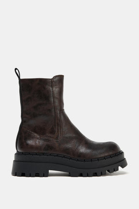 Plateau-Ankle-Boots