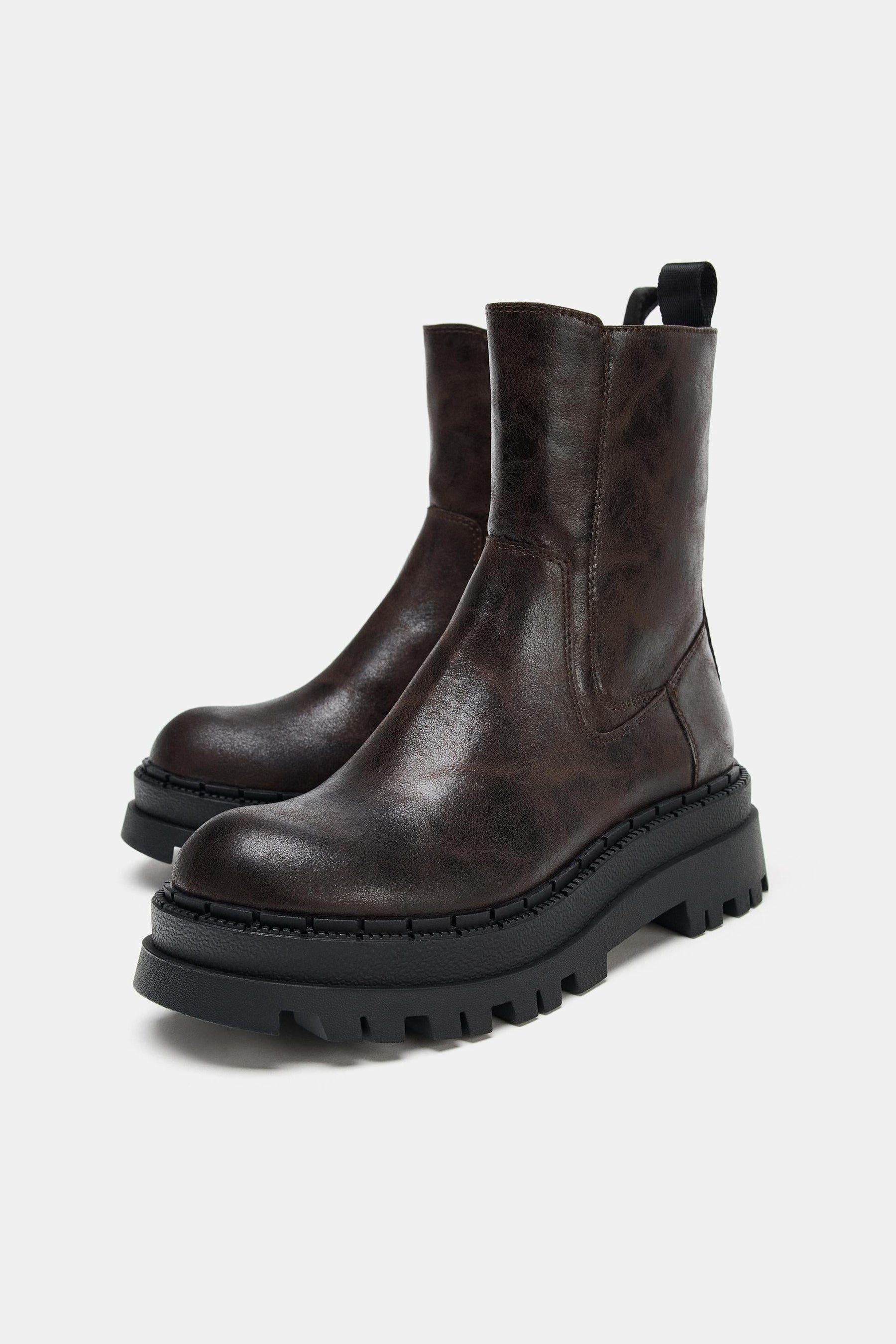 Plateau-Ankle-Boots