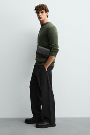 PLAIN CROSSBODY BAG - Image 1