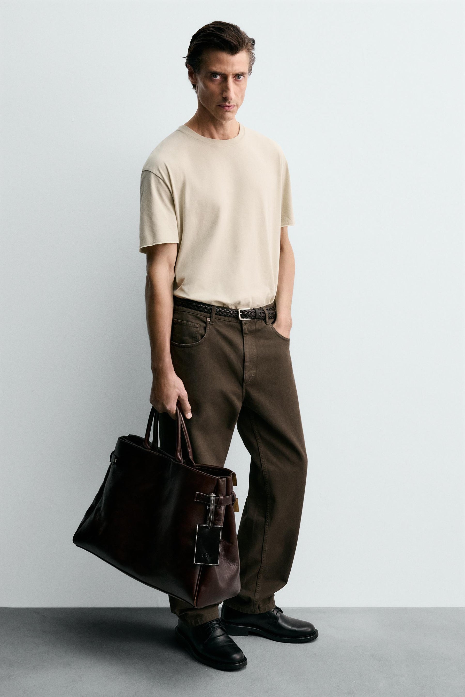 LEATHER KEY RING - Image 1