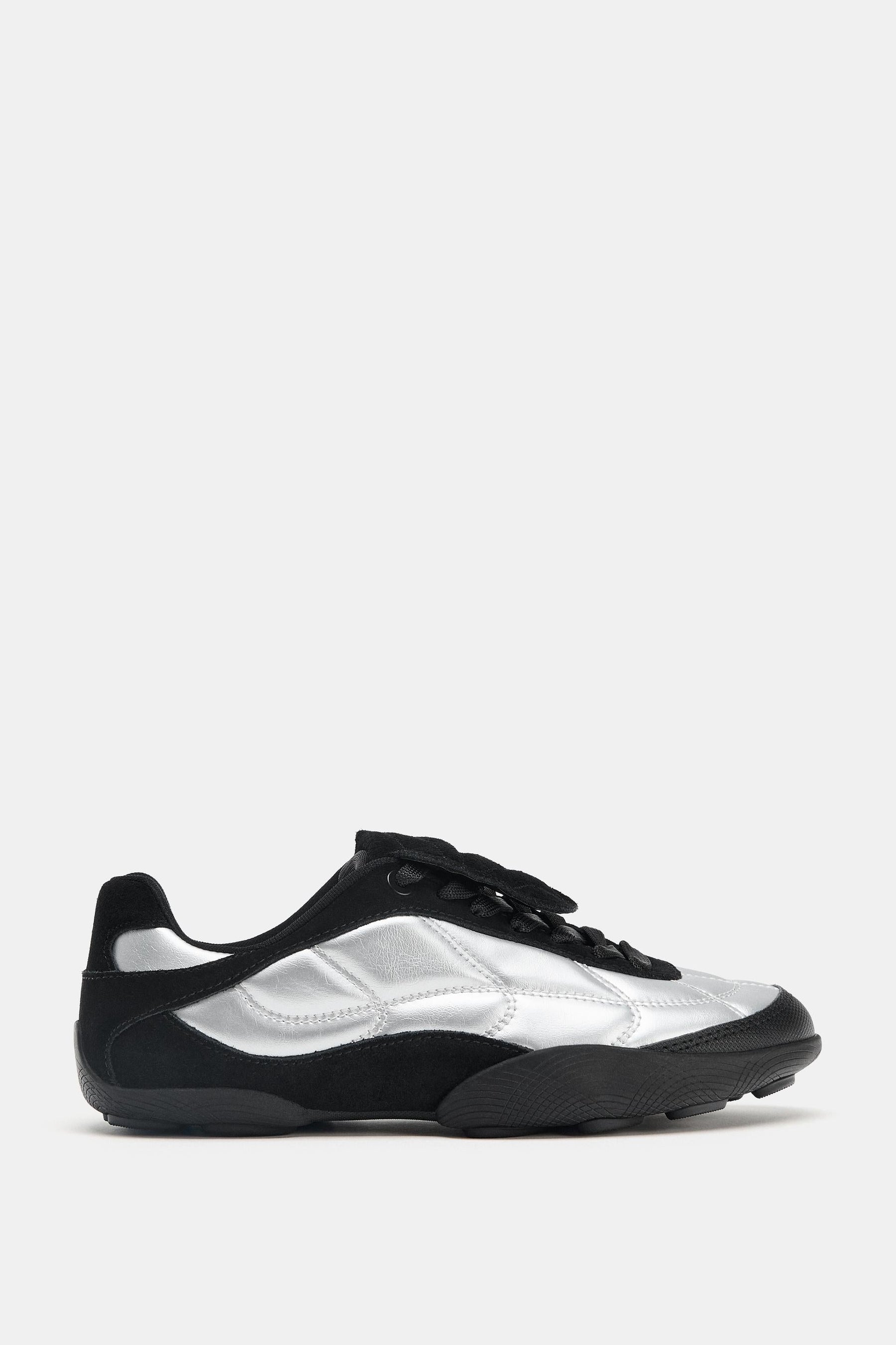 METALLIC RUNNING SHOES