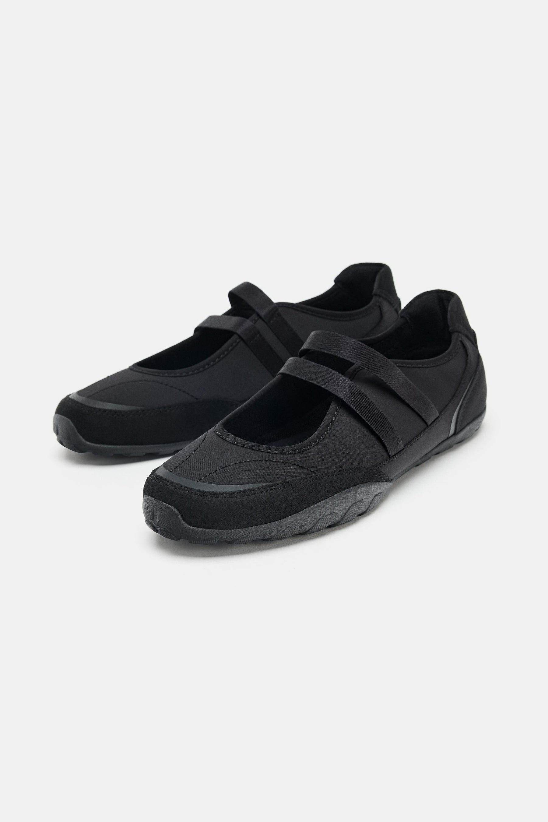 Double Strap Ballerinas