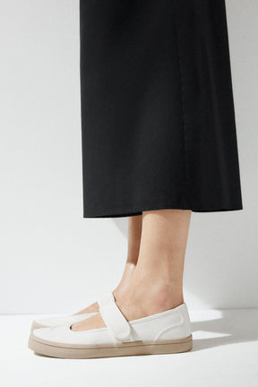 Fabric Strap Ballerinas