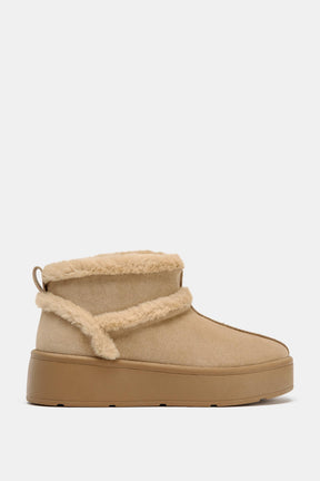 Faux Fur Ankle Boots