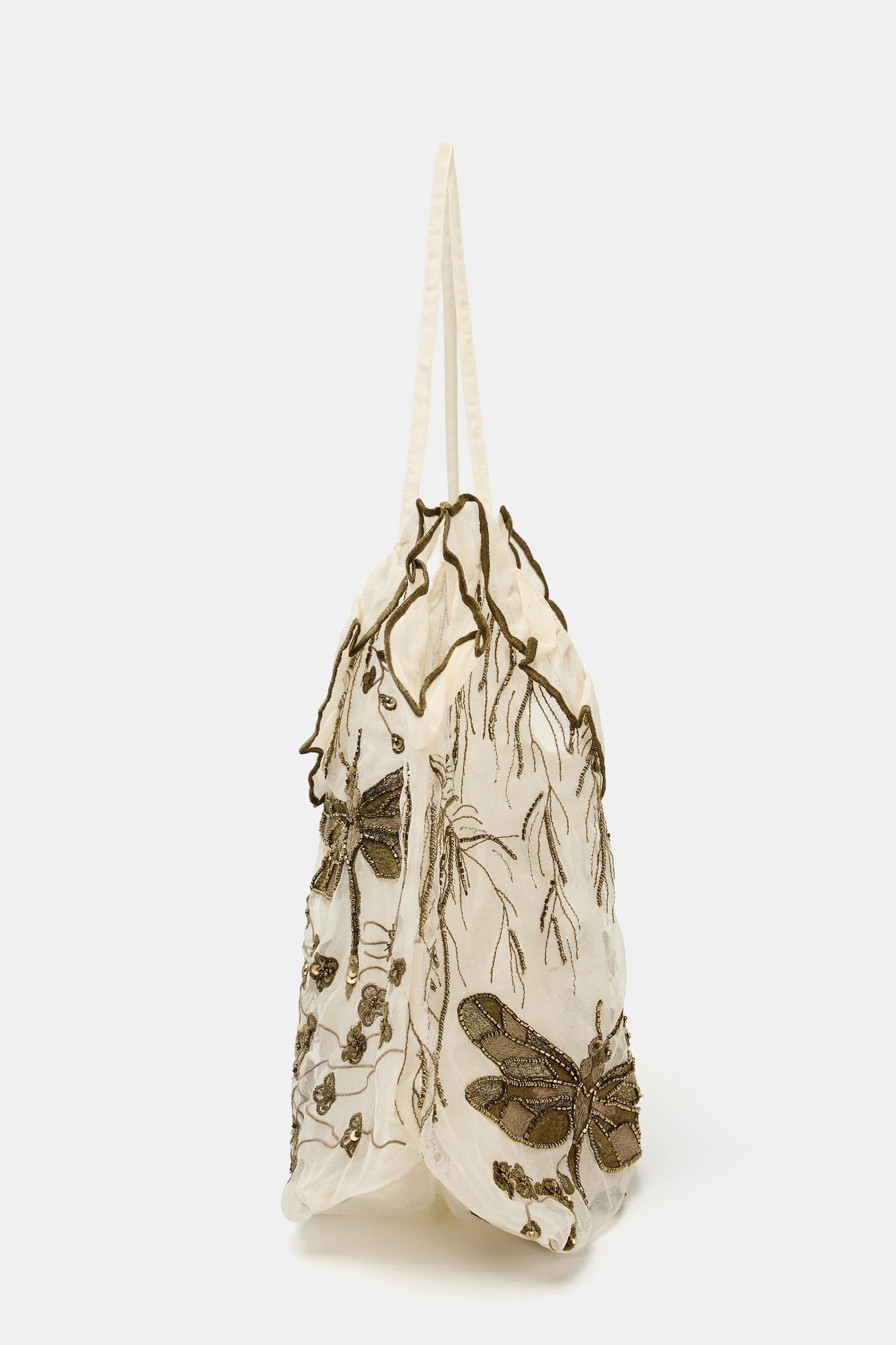 Embroidered Tote Bag