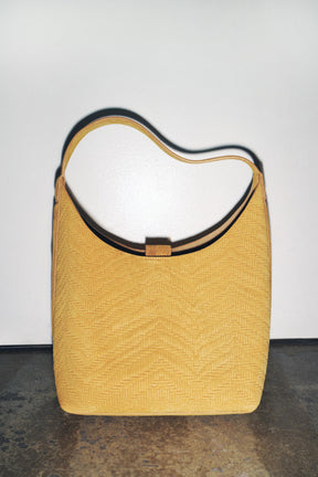 GEFLOCHTENE WILDLEDERTASCHE