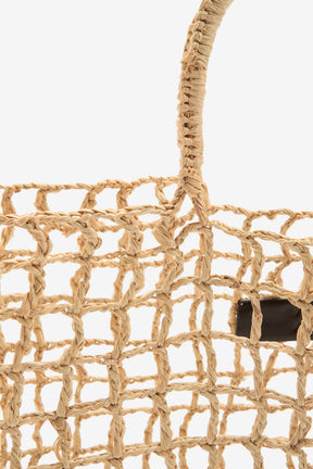 Raffia Maxi Tote Bag
