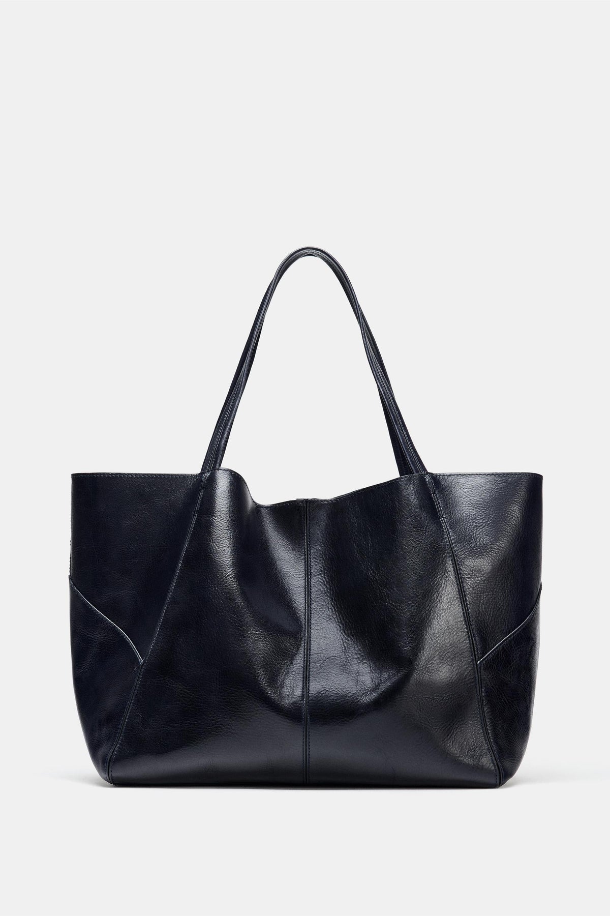 Maxi-Tasche aus Leder