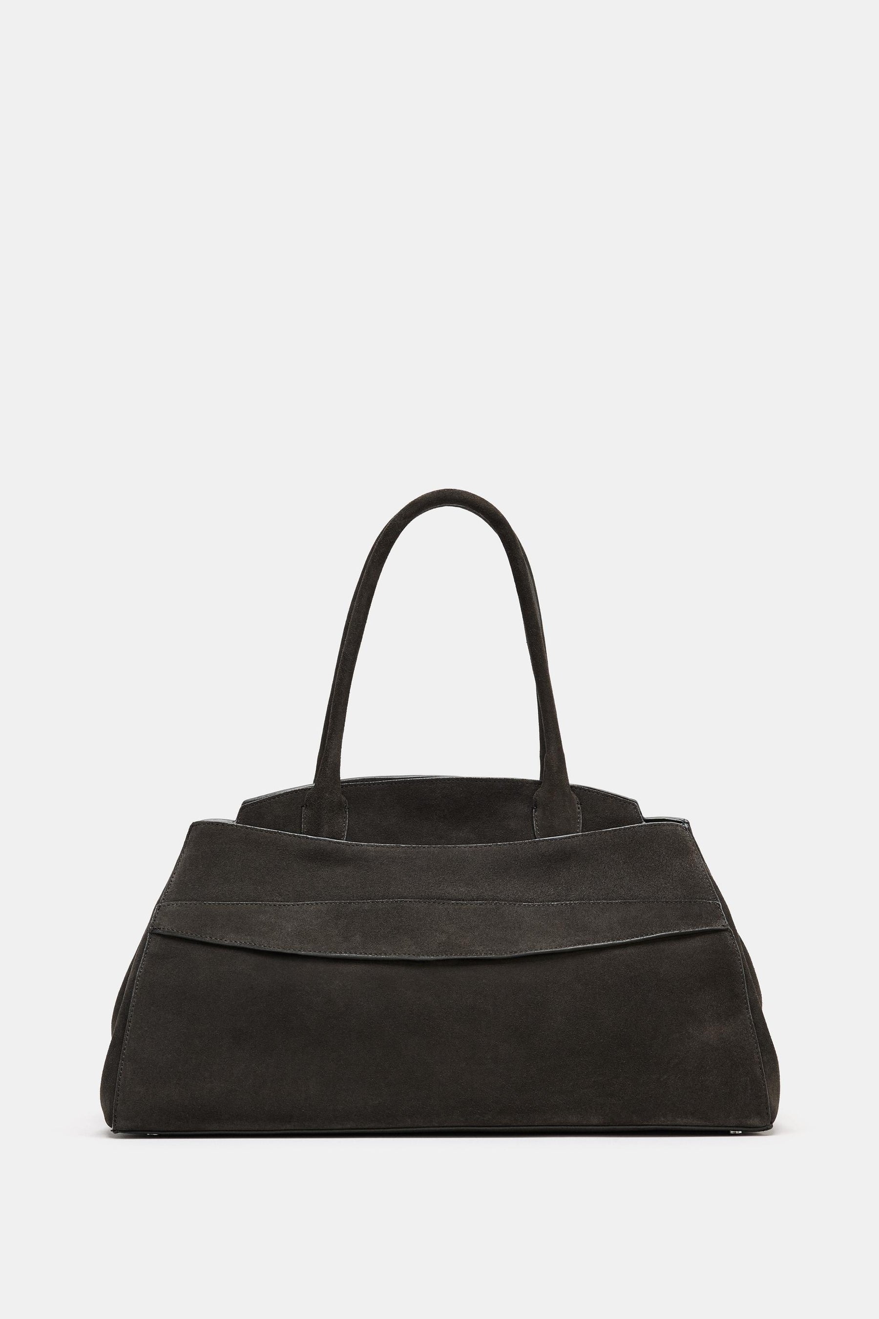 SUEDE SHOULDER BAG