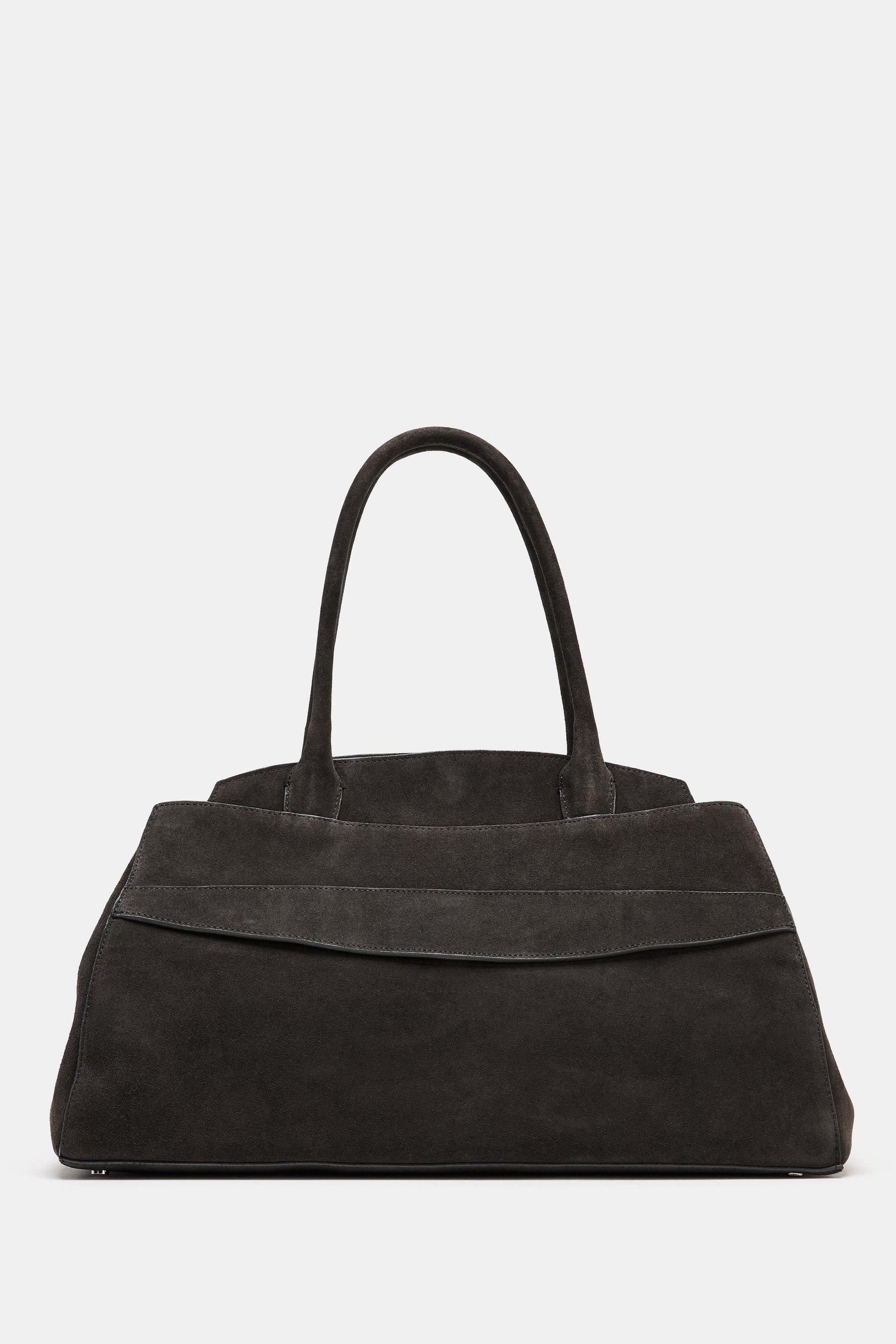 SUEDE SHOULDER BAG