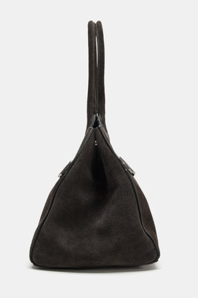 SUEDE SHOULDER BAG