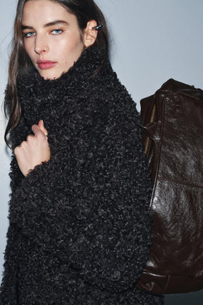 Bowlingtasche aus Leder