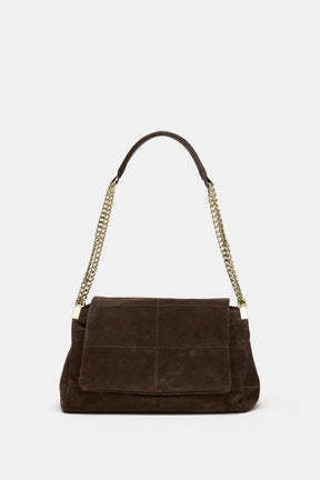 Schultertasche aus Leder