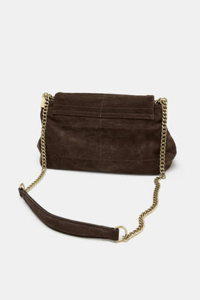 Schultertasche aus Leder