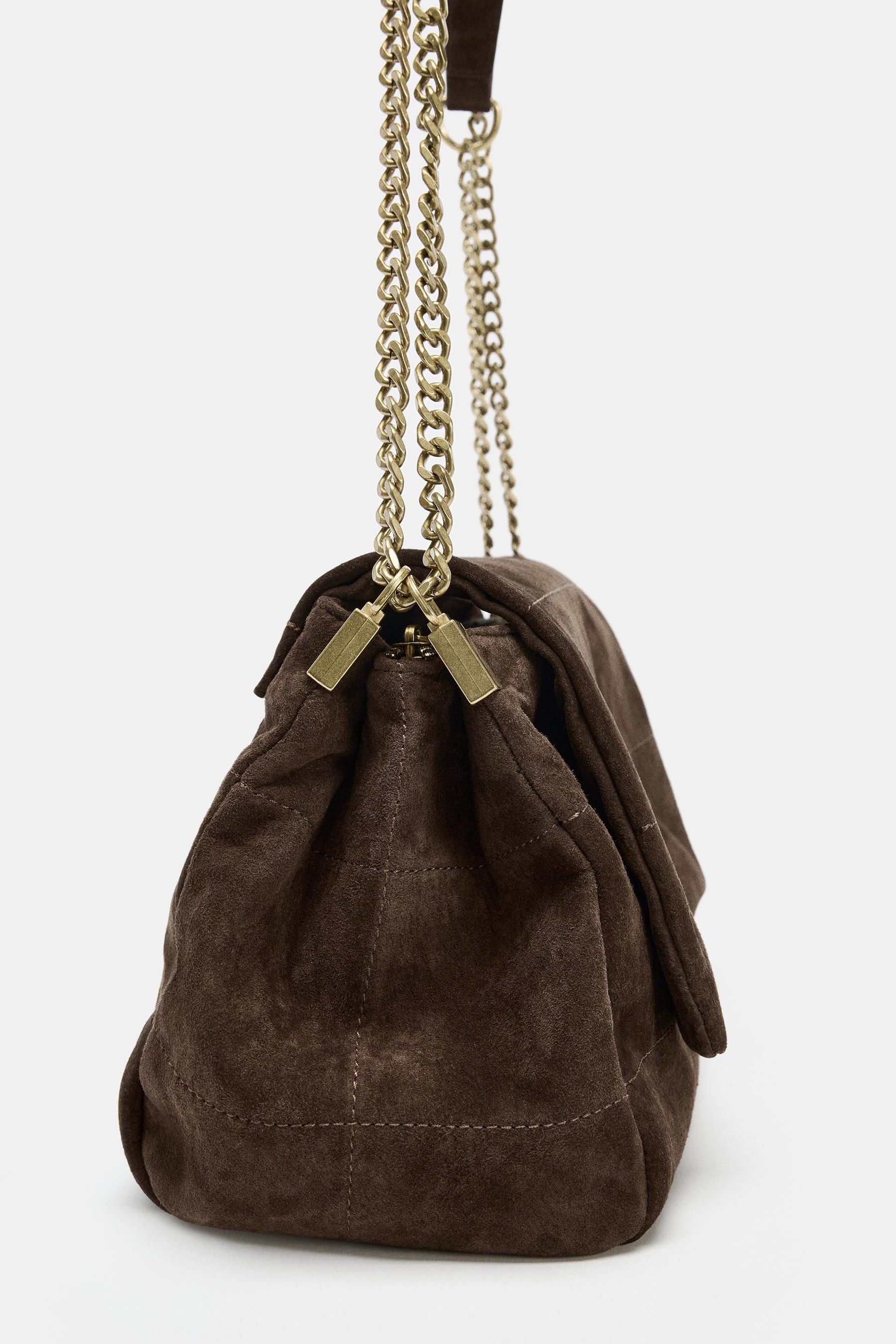 Schultertasche aus Leder