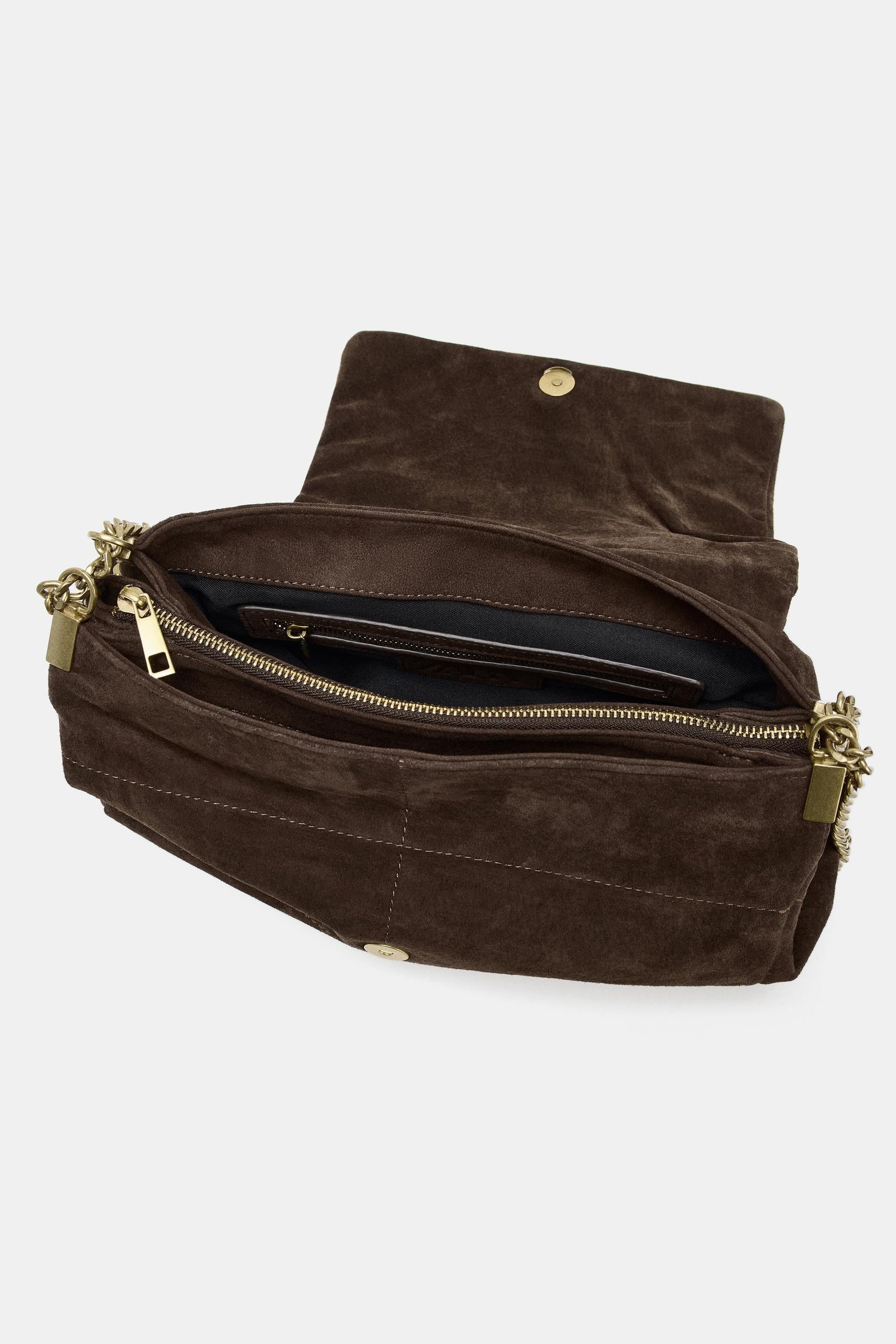 Schultertasche aus Leder