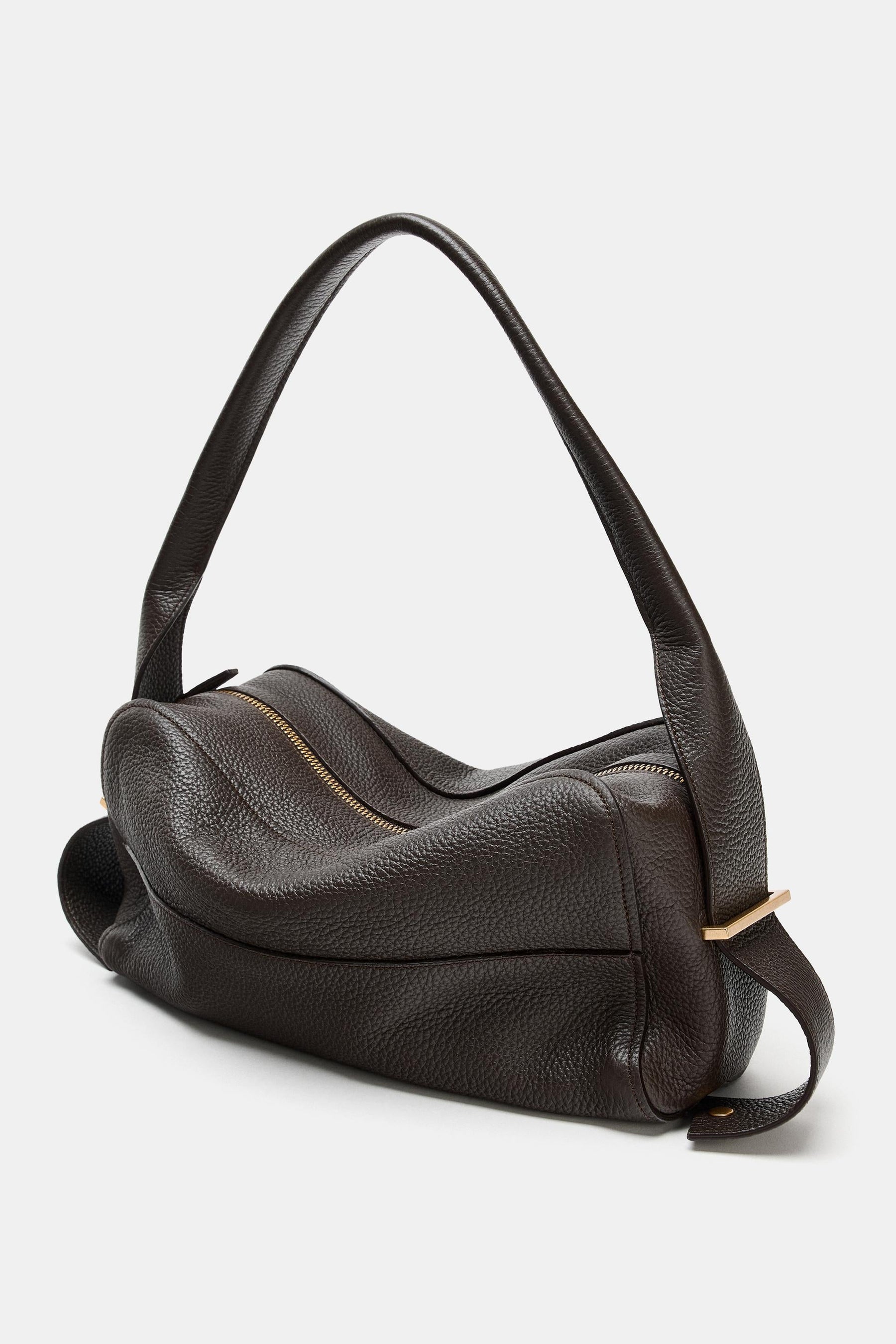 LEATHER SHOULDER BAG