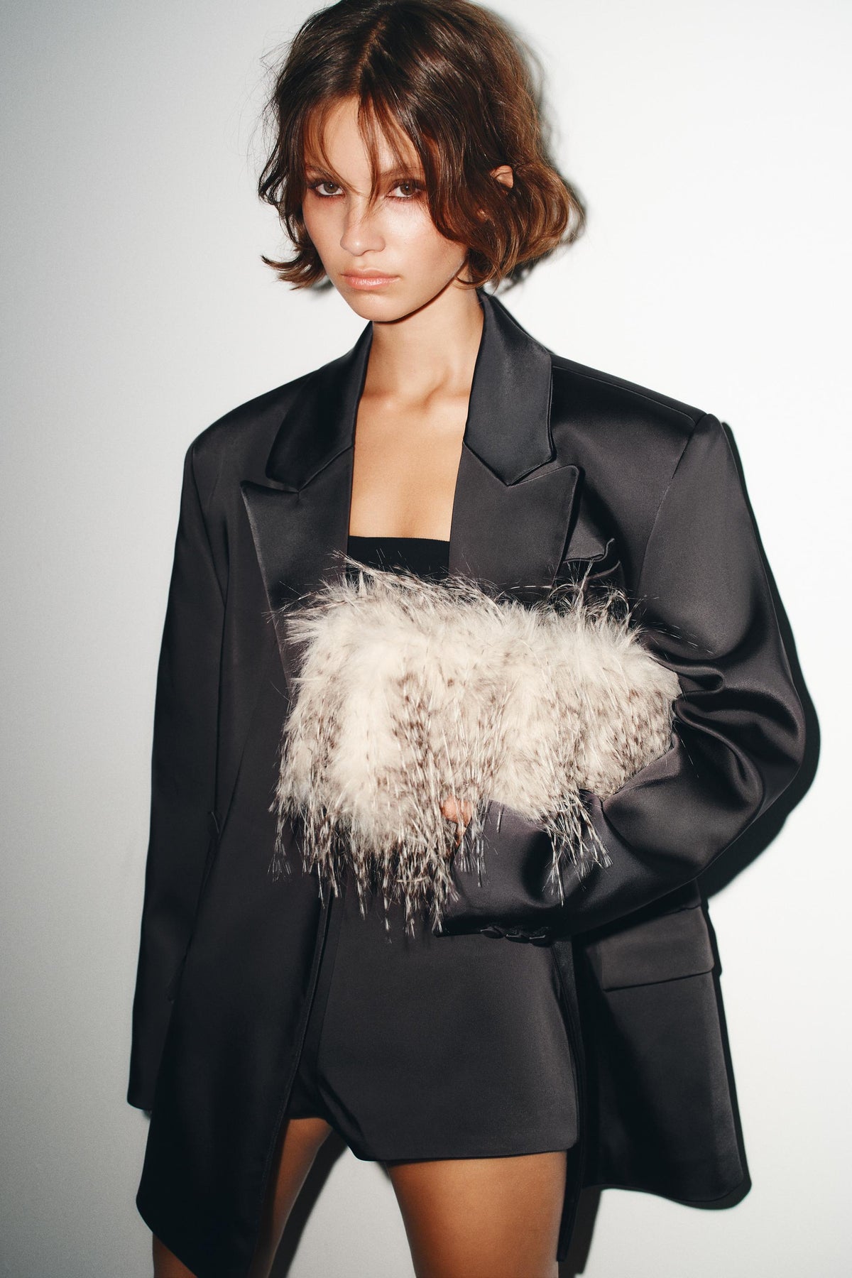 Faux Fur Clutch