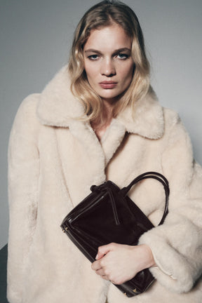 Leather Mini City Bag