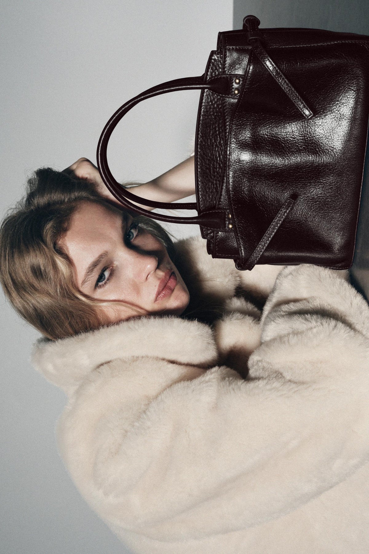 Leather Mini City Bag