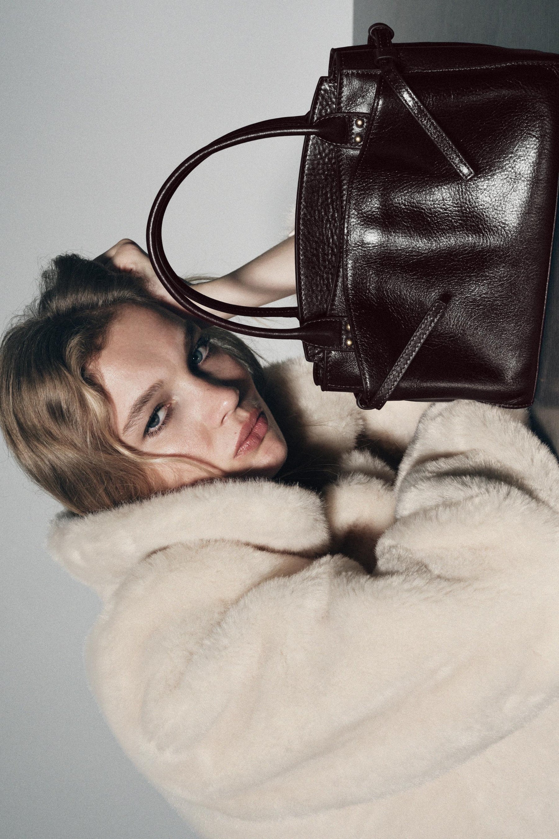 Leather Mini City Bag