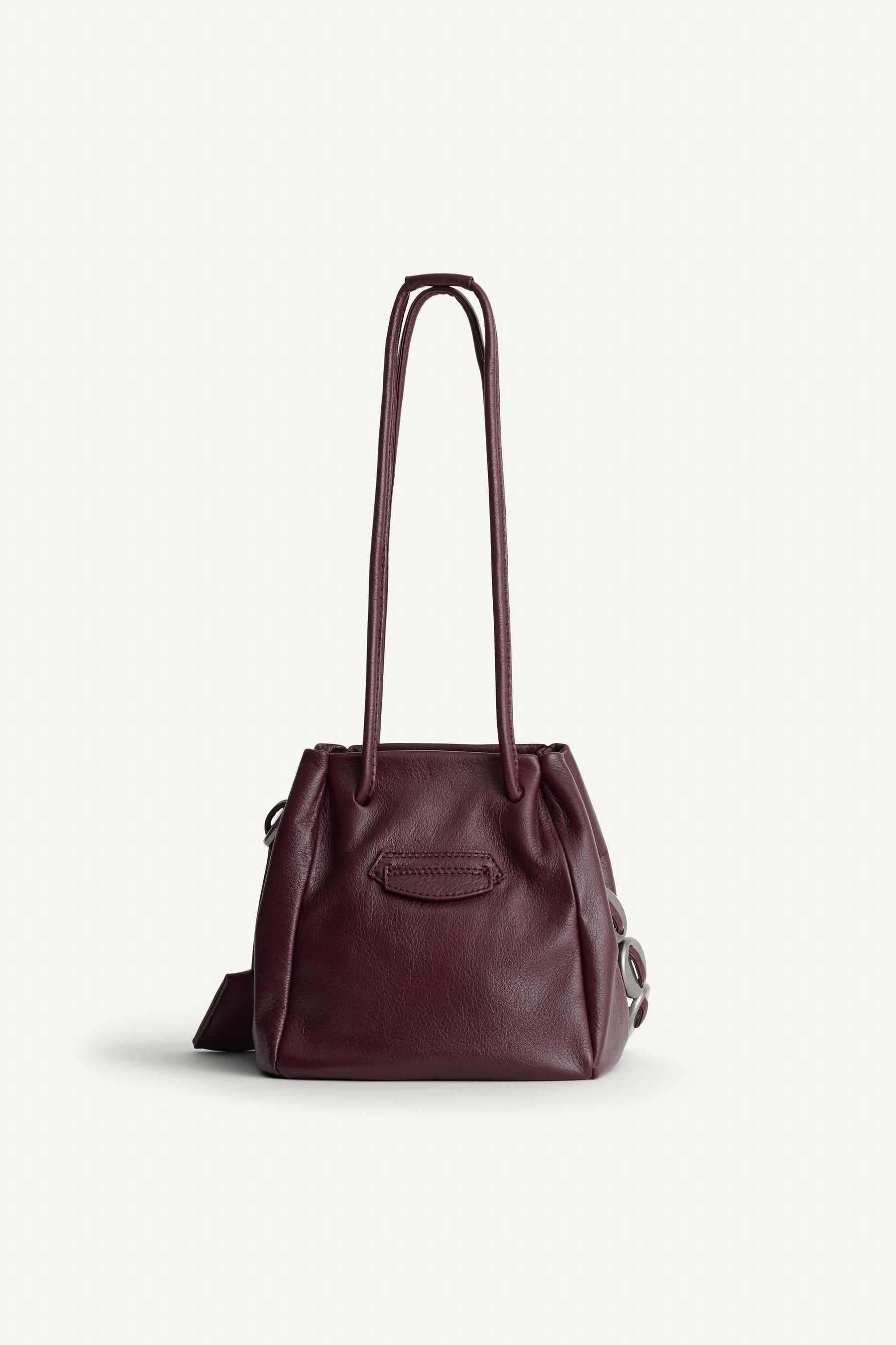 Rucksacktasche aus Leder