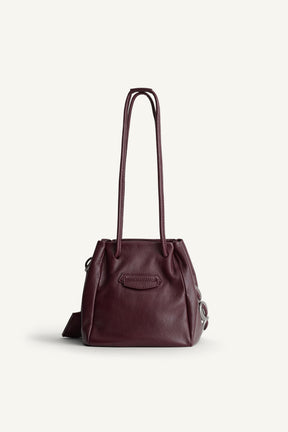 Rucksacktasche aus Leder