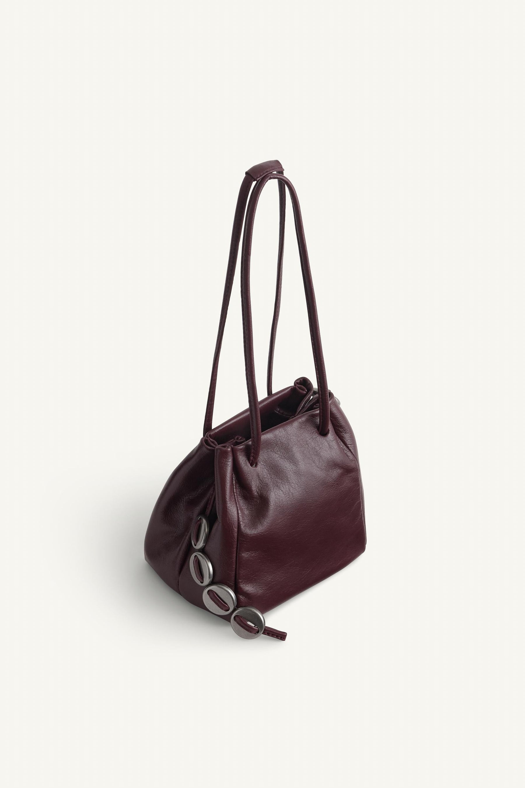 Rucksacktasche aus Leder
