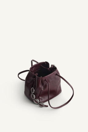 Rucksacktasche aus Leder