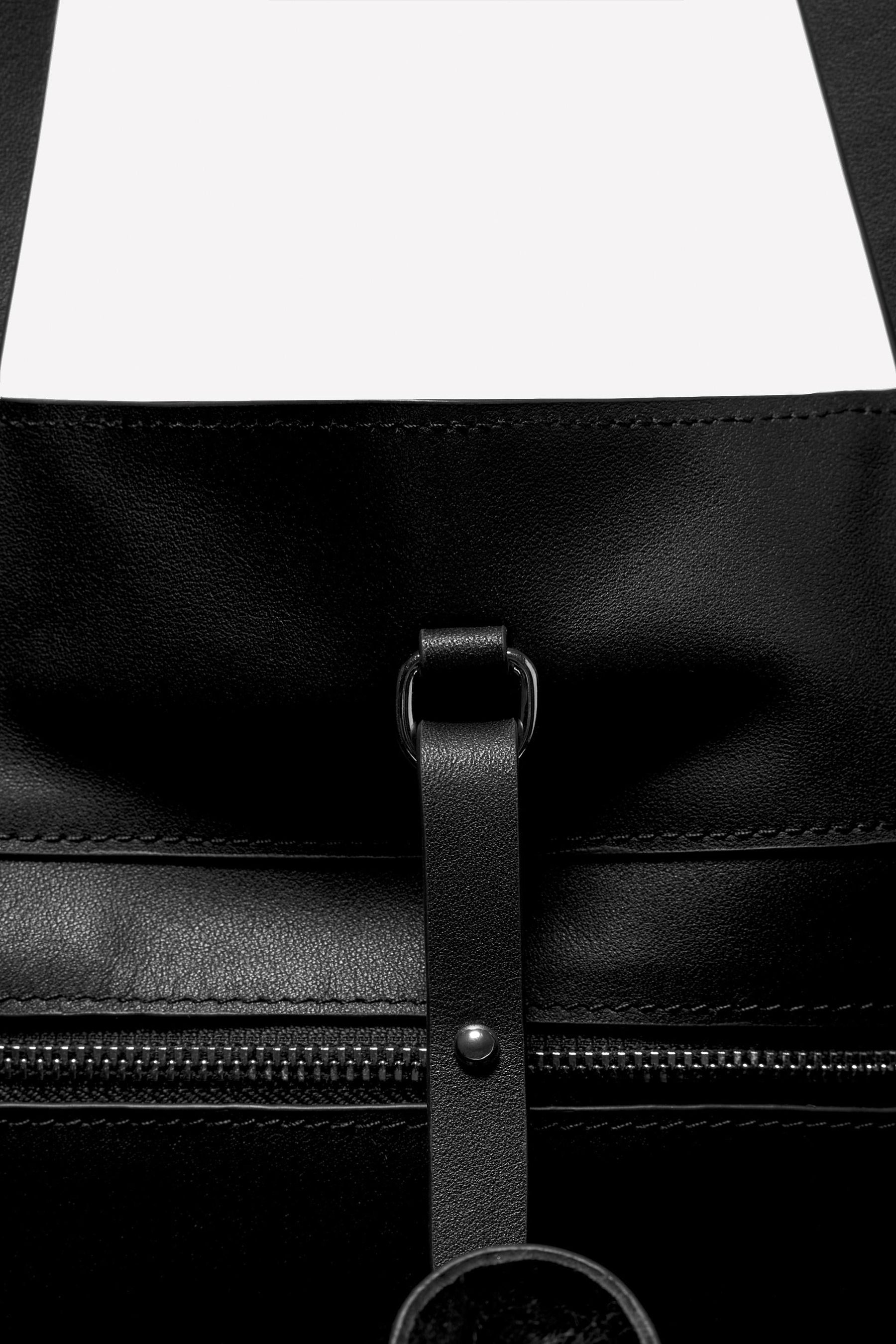 Einkaufstasche aus Leder