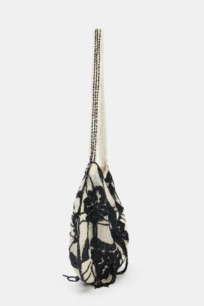 Beaded Mesh Bag