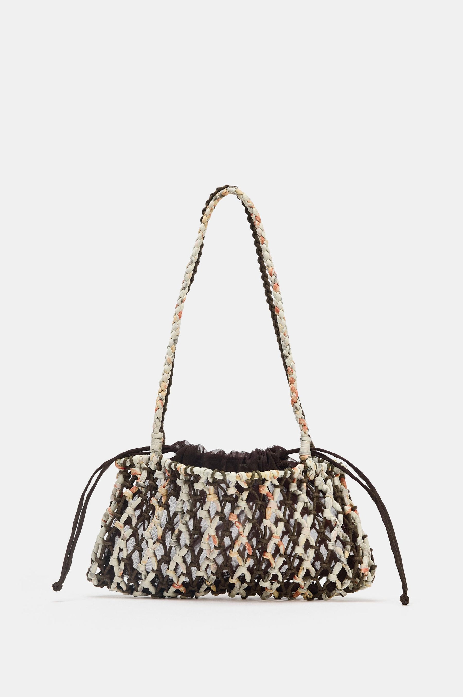 BRAIDED KNIT BAG