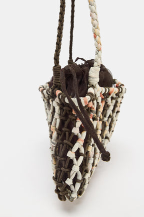 BRAIDED KNIT BAG