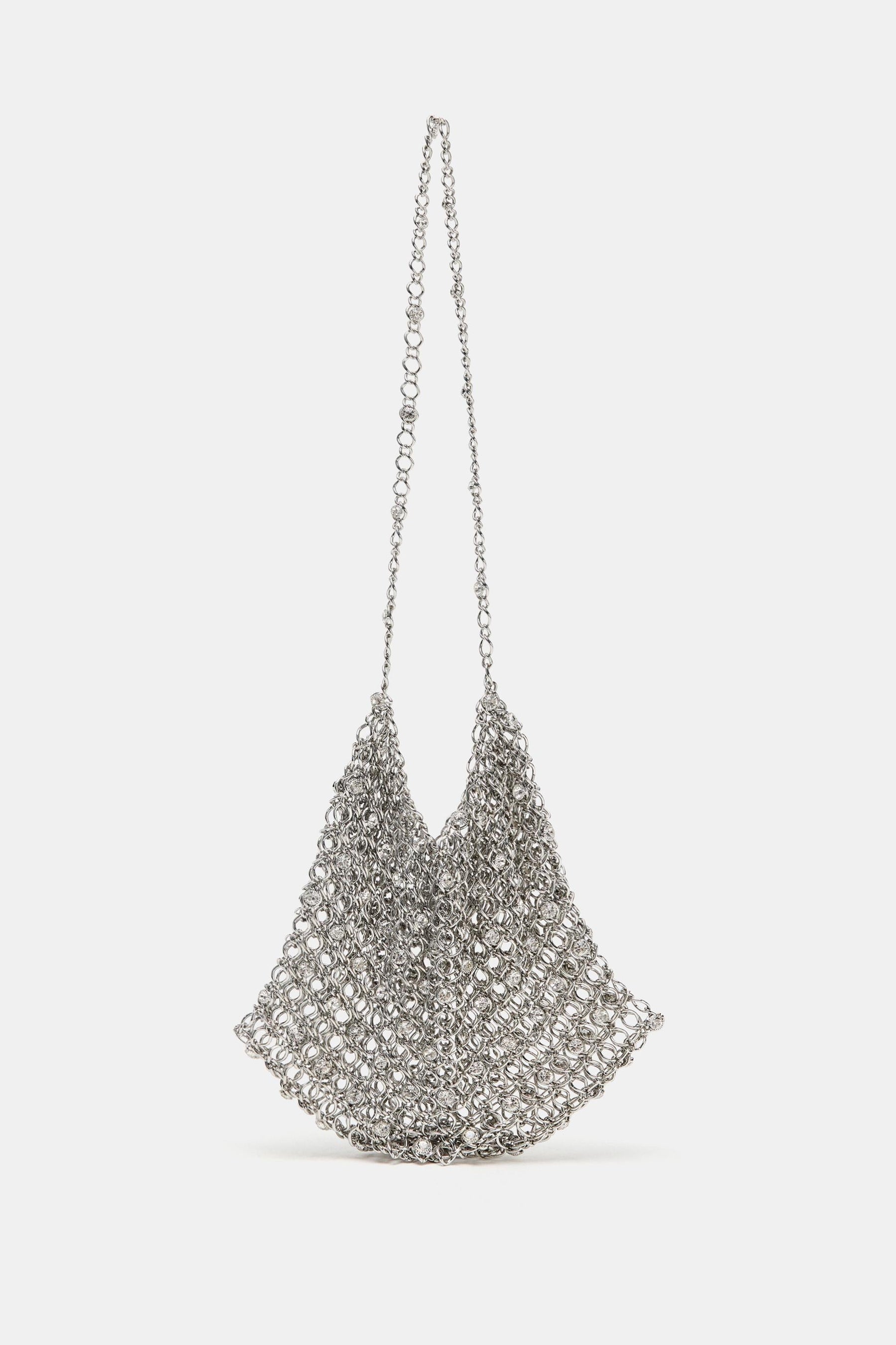 BEADED BUCKET BAG