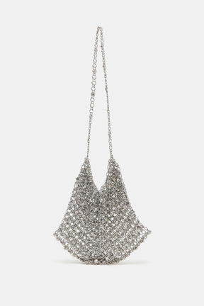 BEADED BUCKET BAG