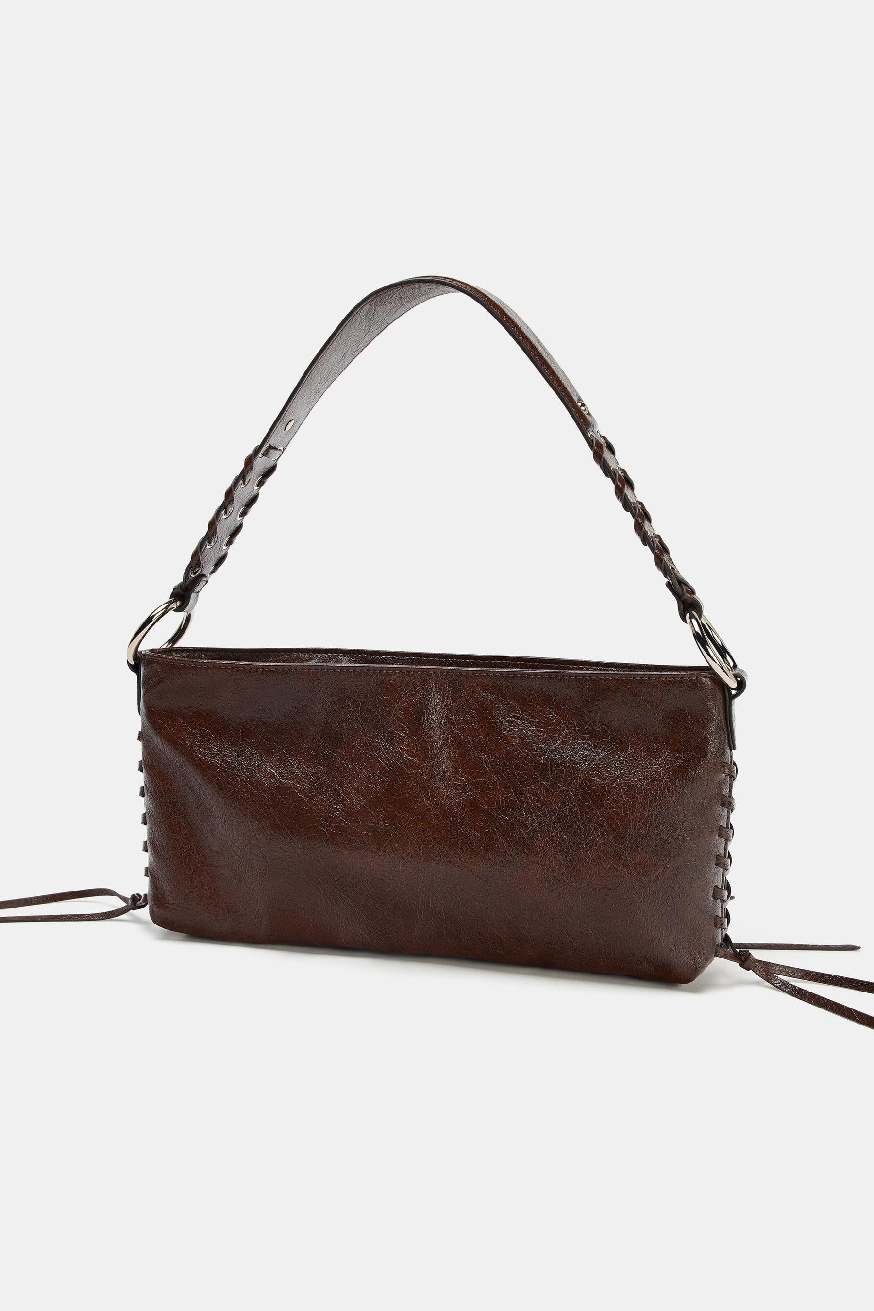 Zipped Shoulder Bag