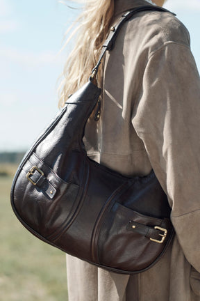 LEATHER SHOULDER BAG