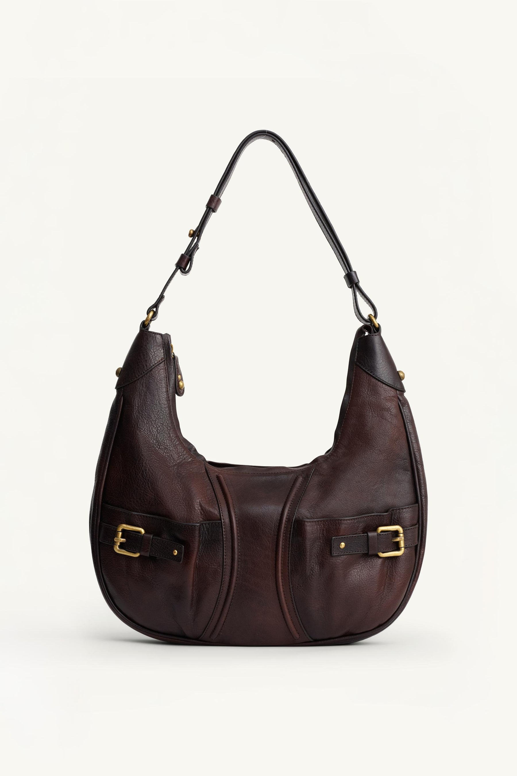 LEATHER SHOULDER BAG