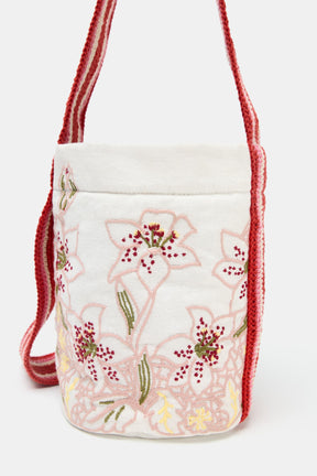 Mini Fabric Bucket Bag